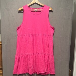 J. Crew Factory Fuchsia Sleeveless Tunic
